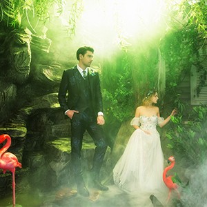 拍婚纱照的价格新娘婚纱照通过服装设计也能漂亮！